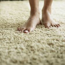 feet on carpet