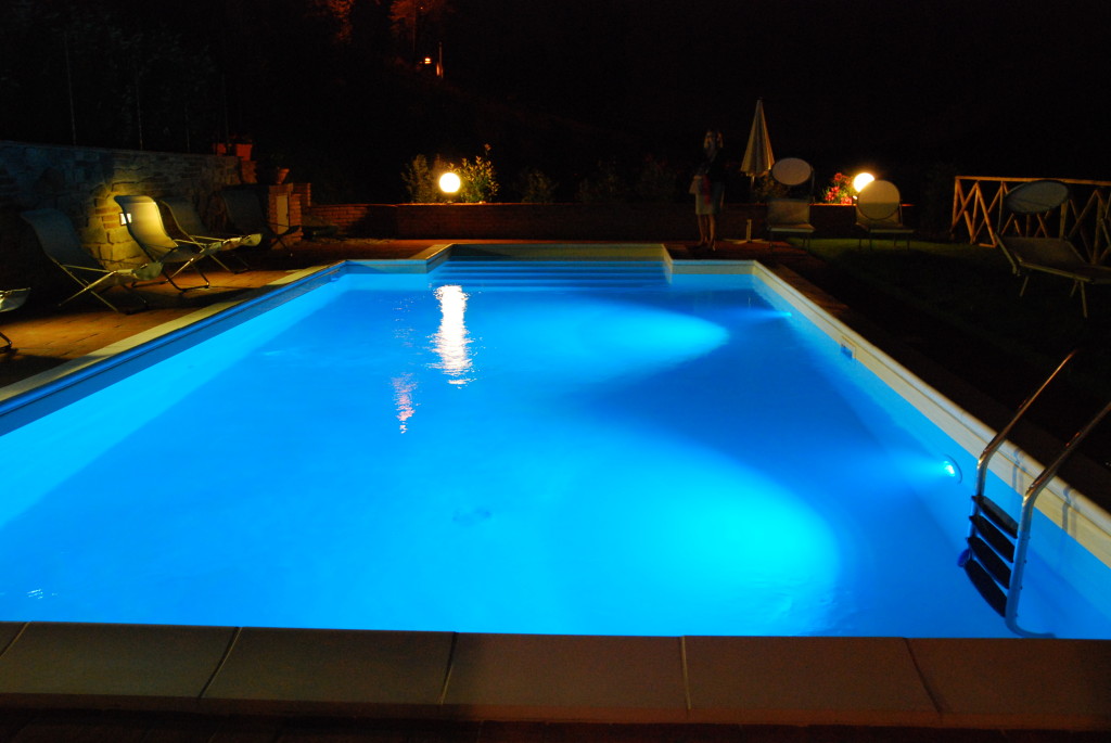 night pool